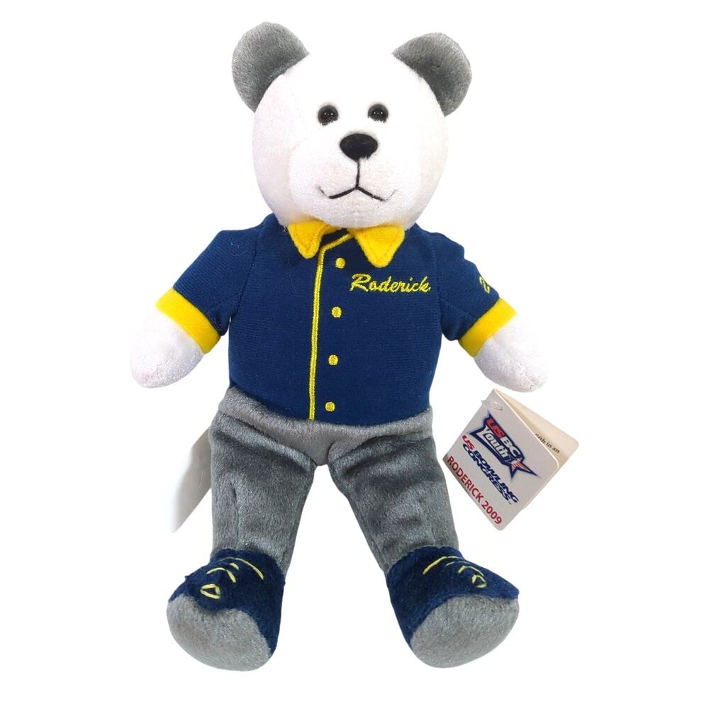 Earl Anthony Gray "Roderick" 2009 USBC Bowling Rocks 9" Plush Beanie Bear NWT